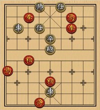 象棋实用残局第三集：双车双马类(06)
