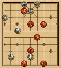 象棋实用残局第三集：双车双马类(04)