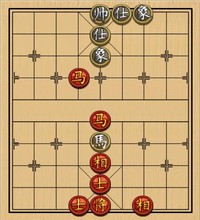 象棋实用残局第三集：双马类(02)