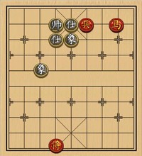 第64局　马低兵巧破士象全