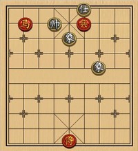 第37局 马低兵巧胜单缺士