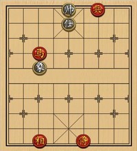 第25局 马底兵胜单士象（黑先行）