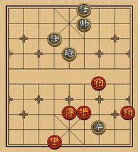 炮低卒双士巧胜士相全(1)