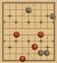 炮双低卒难胜单缺士