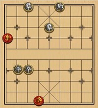 第134局 一车巧胜双卒双象