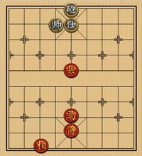 第56局 马兵相胜炮单士