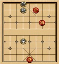 第50局 马低兵难胜卒士
