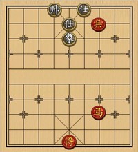 第41局 马低兵难胜单缺象