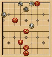 第243局 车双兵双士巧胜车单缺象