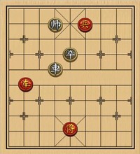 第230局 车低兵难胜车卒