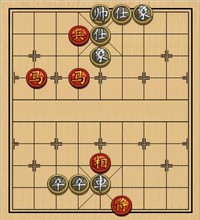 骏马奔腾 红先胜
