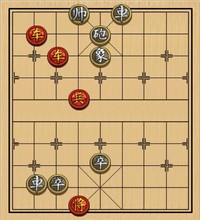 蛟龙戏水 红先胜