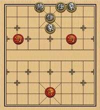 双马盘巢 红先胜