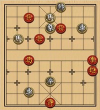南北夹击 红先胜